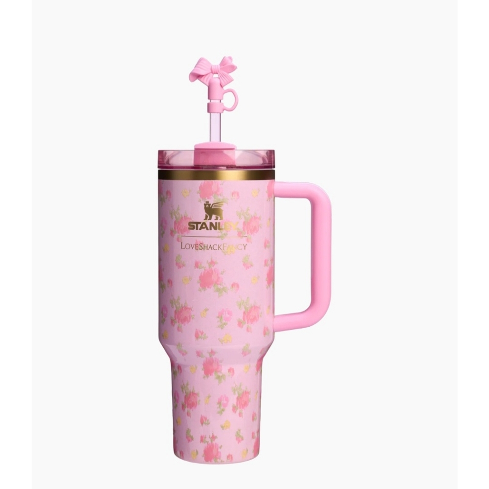 Stanley LoveShackFancy 40 Oz Quencher Tumbler